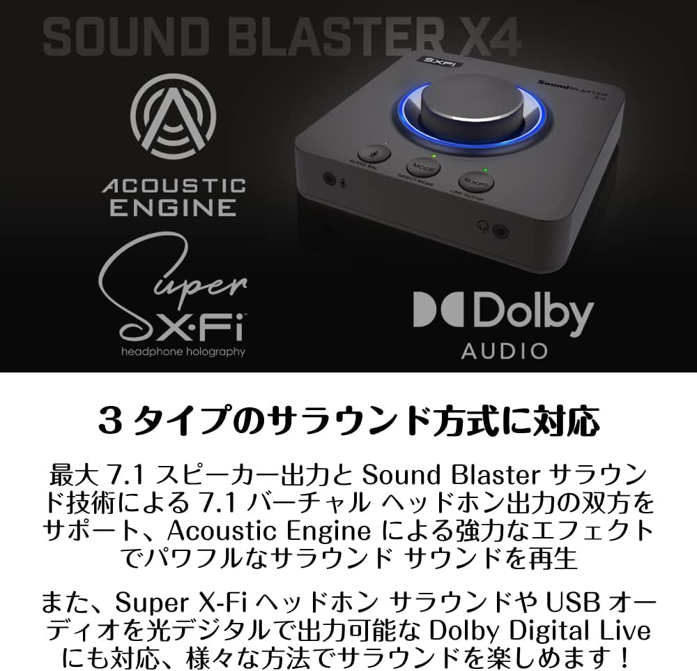 Sound Blaster X4