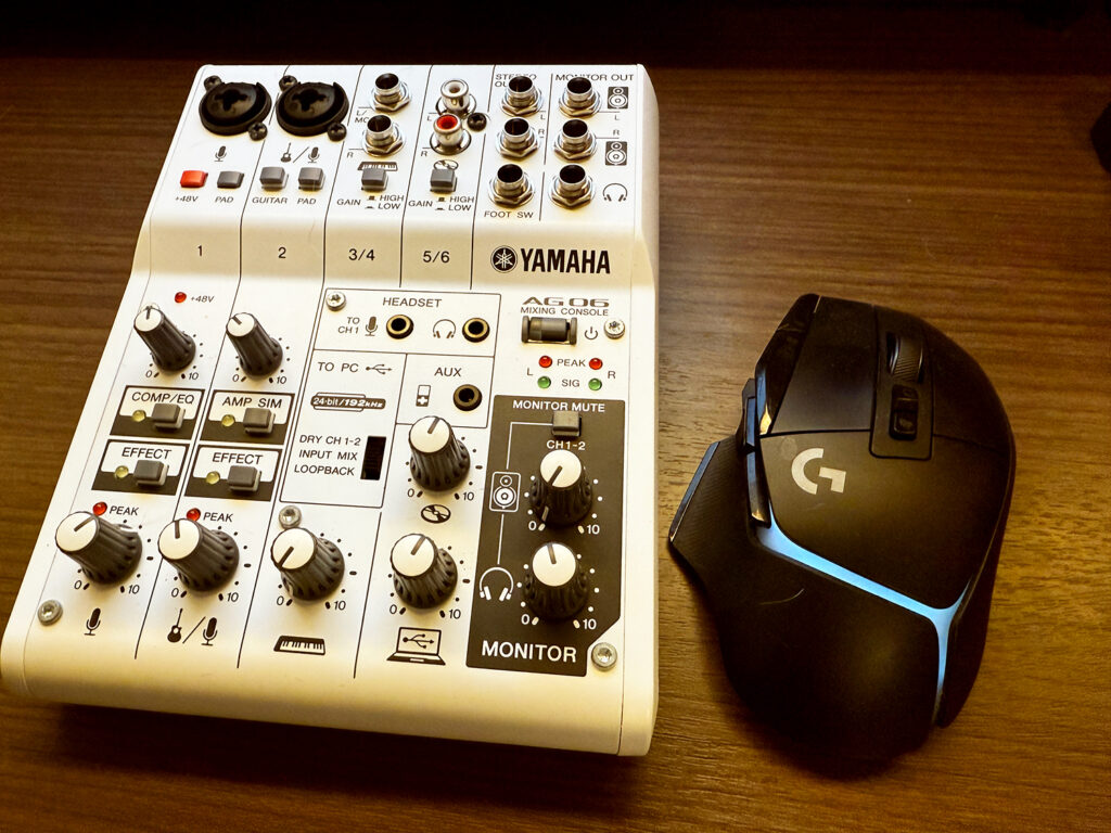 YAMAHA AG06 ウェブキャスティングミキサー (ヤマハ)