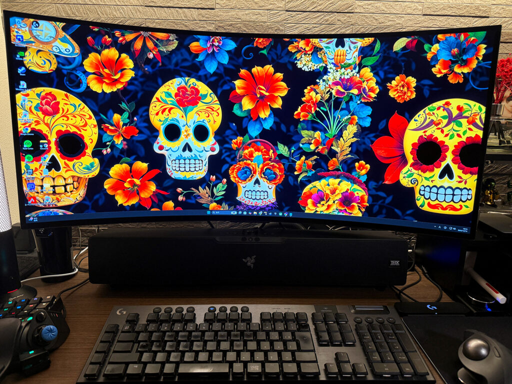 LG ゲーミング モニター UltraGear OLED 34GS95QE-B