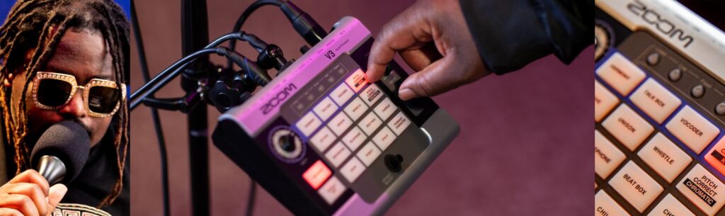 ZOOM ボイスチェンジャー ボーカルエフェクター V3