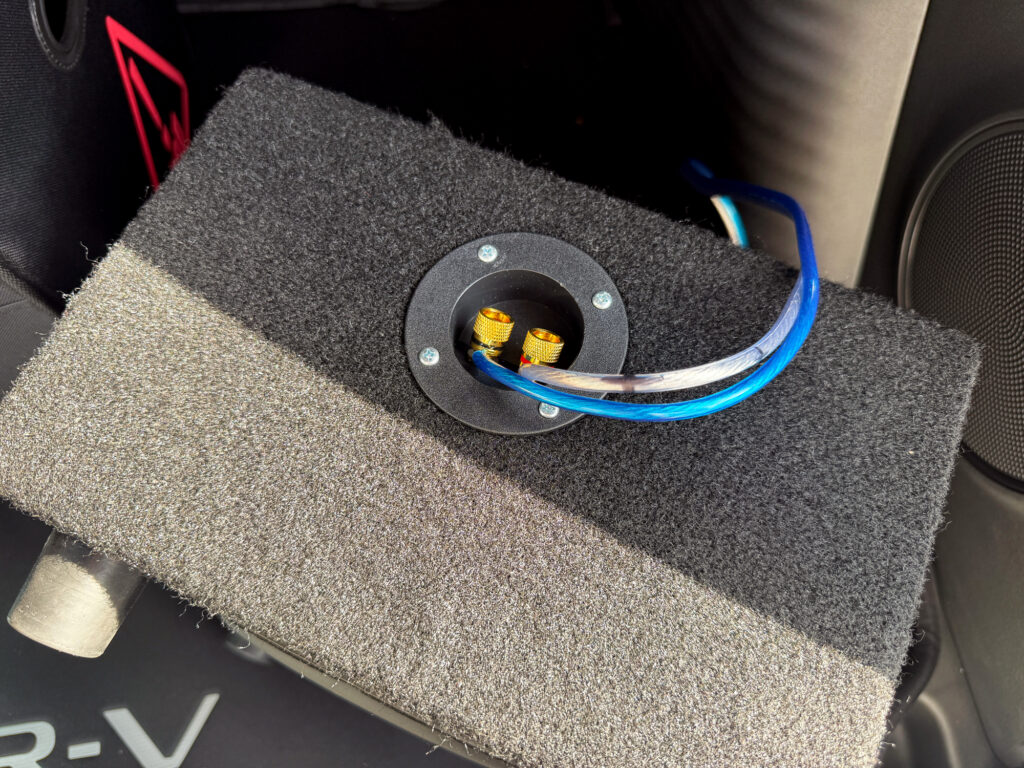 ウーファー設置