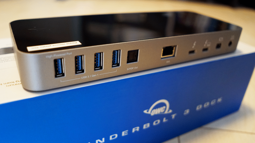 thunderbolt 3 dock