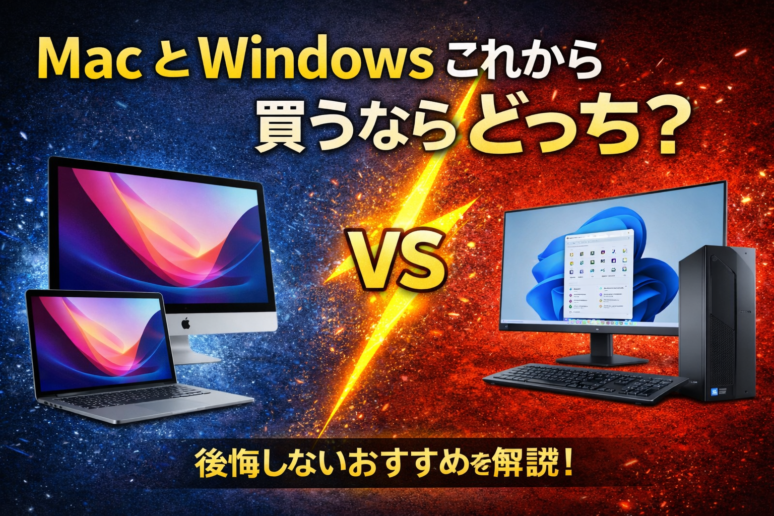 MacとWindows、これから買うならどっち?【るんるんが本音で語る】