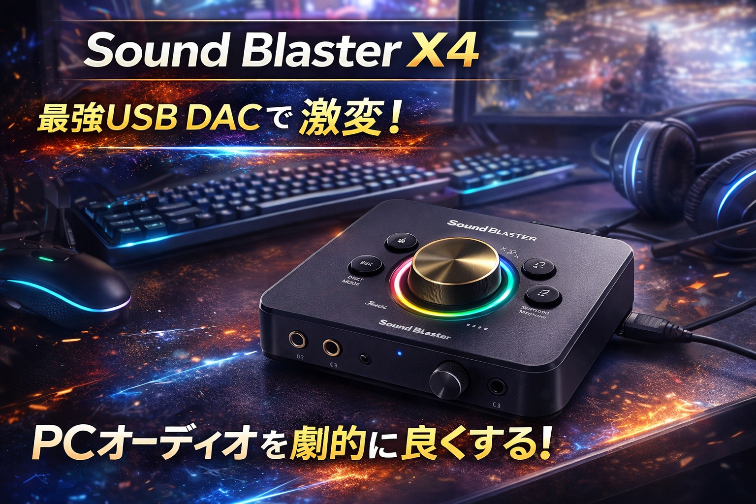 Sound Blaster X4